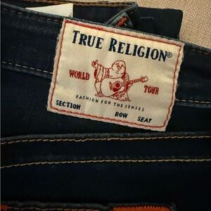 True Religion Bella boot cut Women's Dark Blue Jeans w/stretch